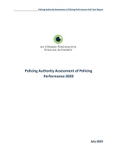 Policing Authority Assessment of Policing Performance July 2020